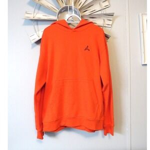 Authentic Jordan Jumpman‎ Vintage Orange Fleece Pullover Hoodie Size Large